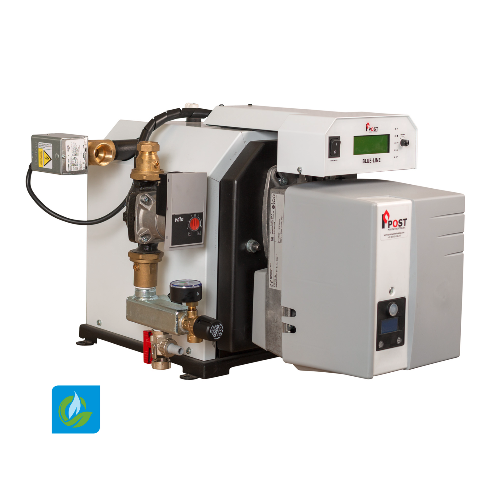 Blue-Line Boiler Control - Post Marine Heating